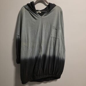 Gradient Hoodie with Pocket